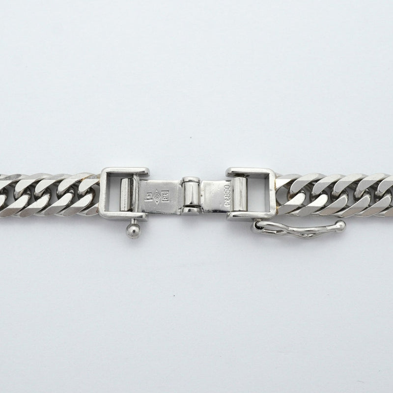 【6khe0046】喜平 ネックレス Pt850 プラチナ 6面 ダブル 50.8cm 50.2g キヘイ【中古】メンズ レディース ユニセックス