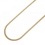 【6khe0047】喜平 ネックレス K18 ゴールド 6面 ダブル 50.3cm 10.2g キヘイ 18金【中古】メンズ レディース ユニセックス