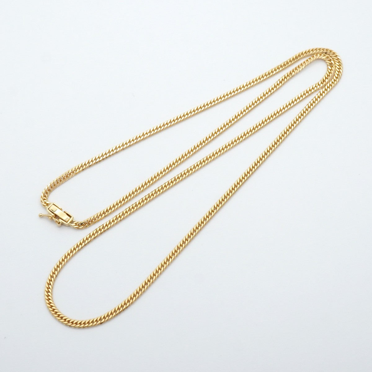 【6khe0047】喜平 ネックレス K18 ゴールド 6面 ダブル 50.3cm 10.2g キヘイ 18金【中古】メンズ レディース ユニセックス