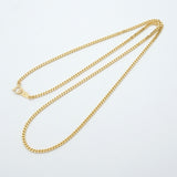 【6khe0048】喜平 ネックレス K18 ゴールド 2面 シングル 50.2cm 10.1g キヘイ 18金【中古】メンズ レディース ユニセックス