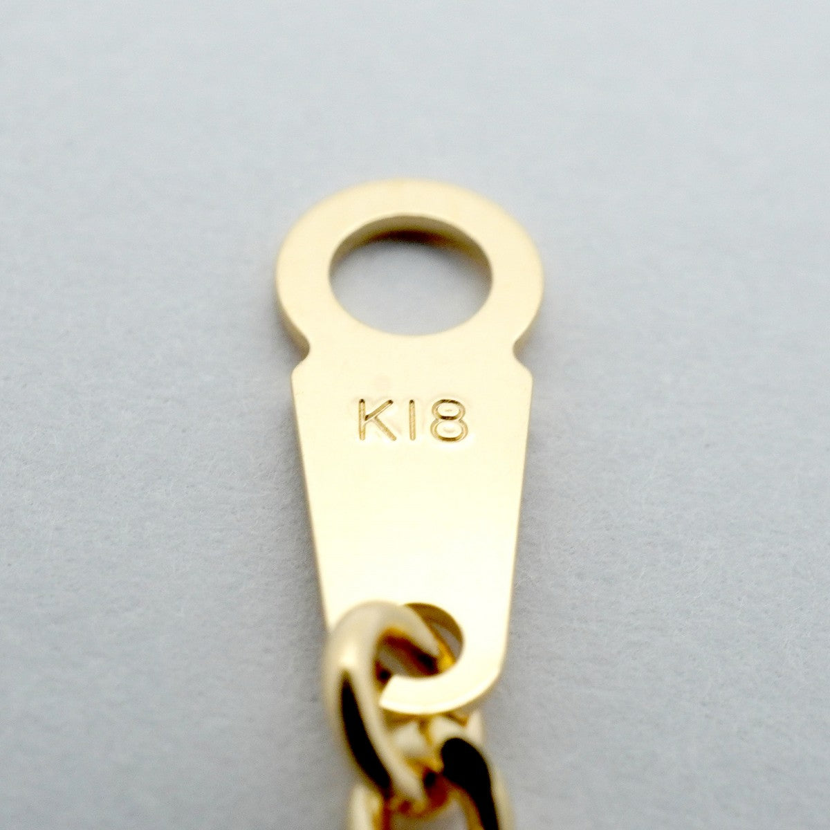 【6khe0048】喜平 ネックレス K18 ゴールド 2面 シングル 50.2cm 10.1g キヘイ 18金【中古】メンズ レディース ユニセックス