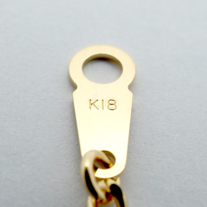 【6khe0048】喜平 ネックレス K18 ゴールド 2面 シングル 50.2cm 10.1g キヘイ 18金【中古】メンズ レディース ユニセックス