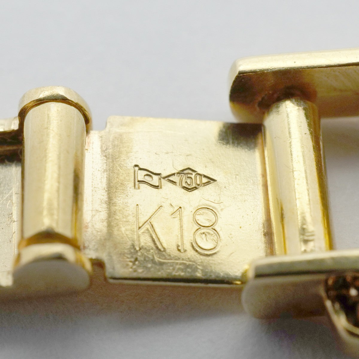 【6khe0049】喜平 ネックレス K18 ゴールド 6面 ダブル 51.5cm 100g キヘイ 18金【中古】メンズ レディース ユニセックス