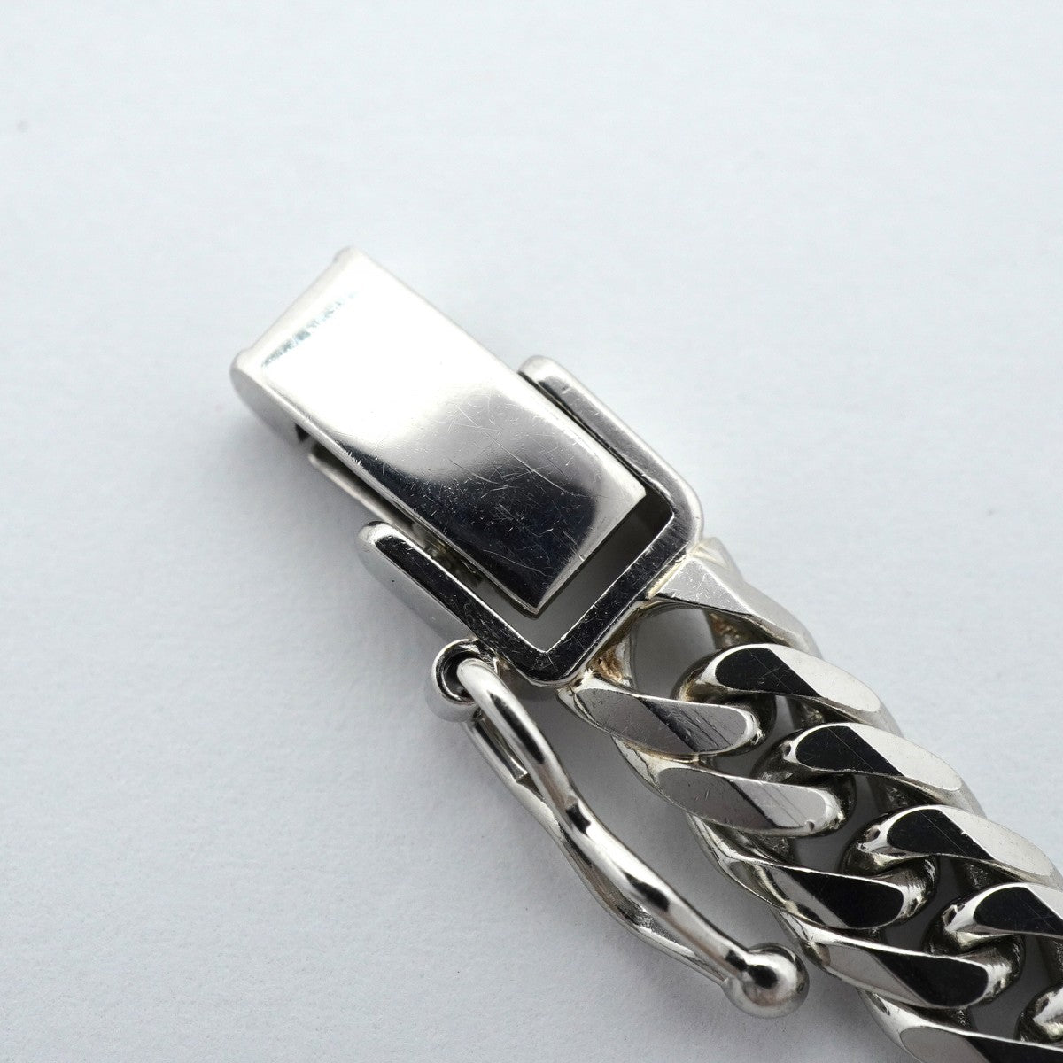【6khe0050】喜平 ネックレス Pt850 プラチナ 6面 ダブル 50.2cm 50.4g キヘイ【中古】メンズ レディース ユニセックス