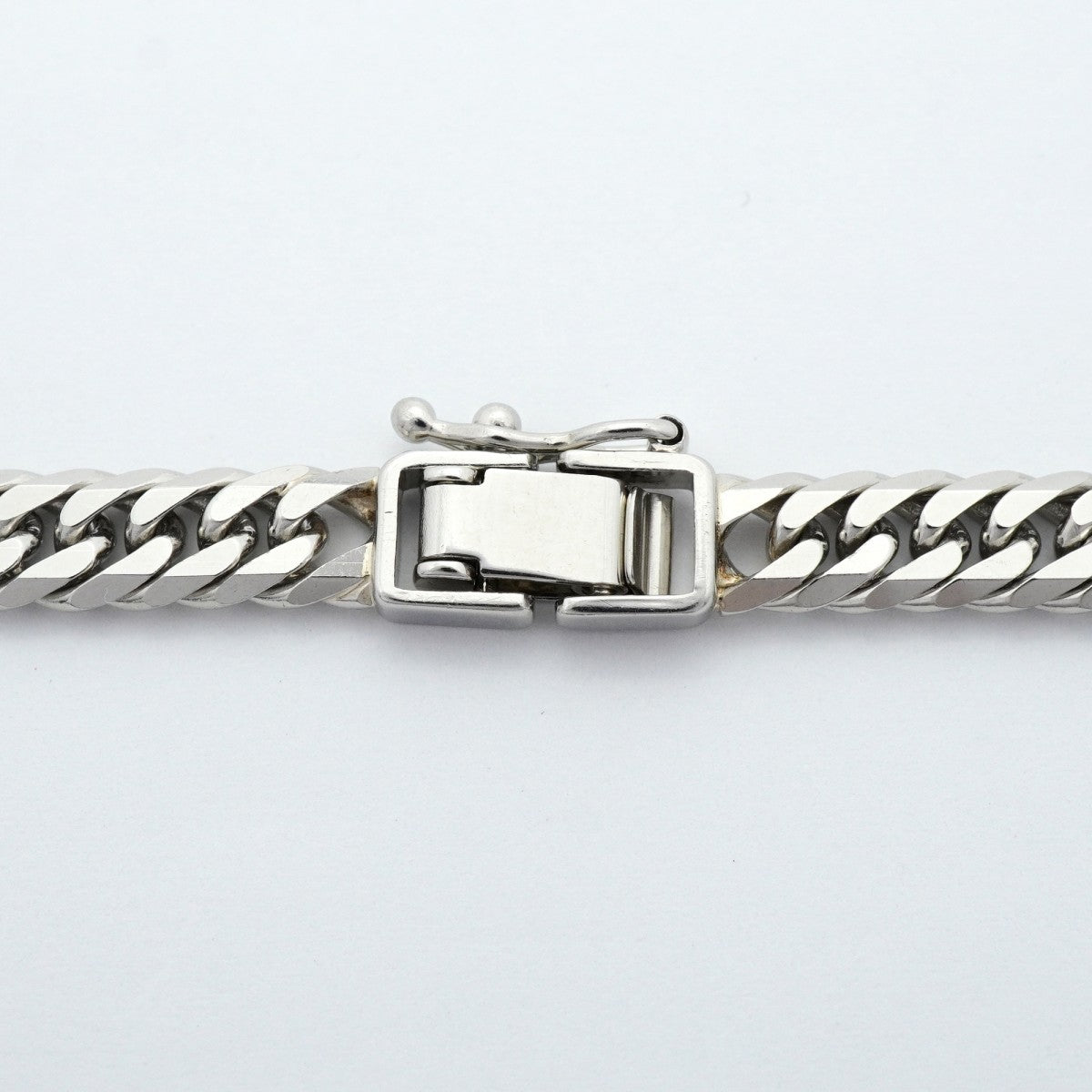 【6khe0050】喜平 ネックレス Pt850 プラチナ 6面 ダブル 50.2cm 50.4g キヘイ【中古】メンズ レディース ユニセックス