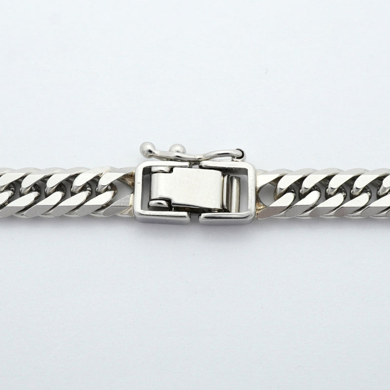 【6khe0050】喜平 ネックレス Pt850 プラチナ 6面 ダブル 50.2cm 50.4g キヘイ【中古】メンズ レディース ユニセックス