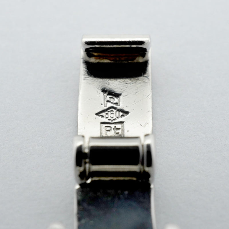 【6khe0050】喜平 ネックレス Pt850 プラチナ 6面 ダブル 50.2cm 50.4g キヘイ【中古】メンズ レディース ユニセックス