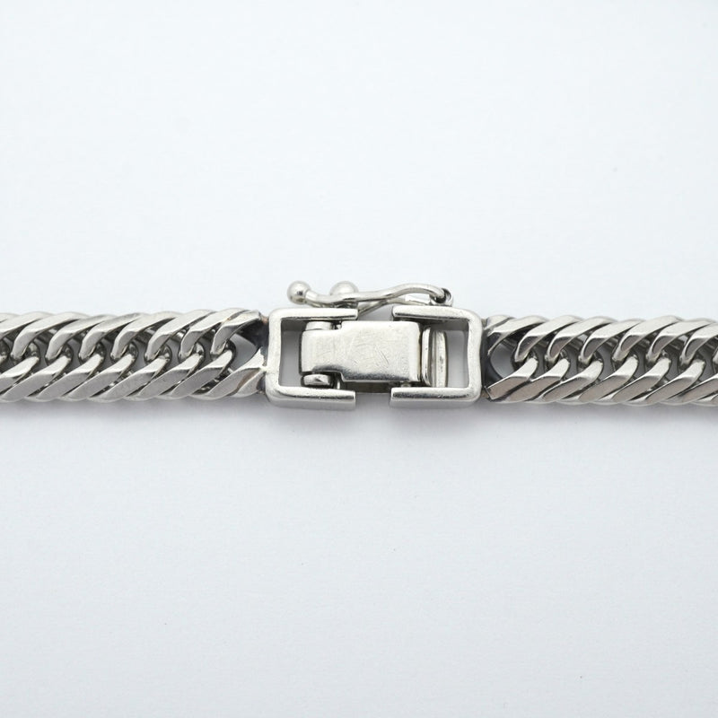 【6khe0052】喜平 ブレスレット Pt900 プラチナ 8面 トリプル 20.9cm 20.7g キヘイ【中古】メンズ レディース ユニセックス