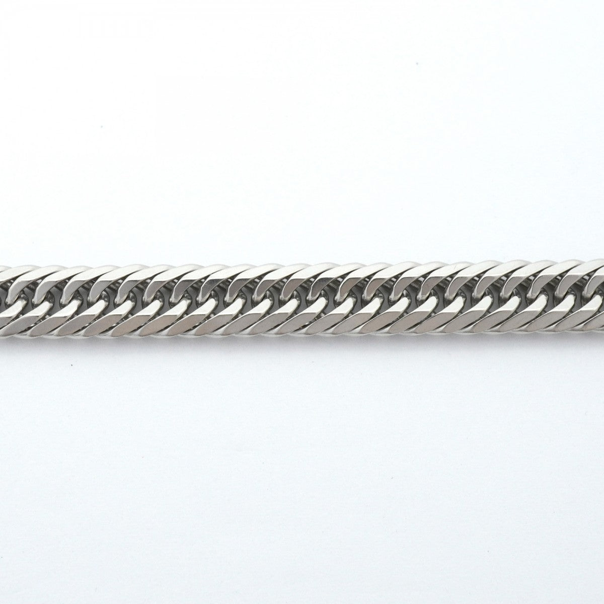 【6khe0052】喜平 ブレスレット Pt900 プラチナ 8面 トリプル 20.9cm 20.7g キヘイ【中古】メンズ レディース ユニセックス