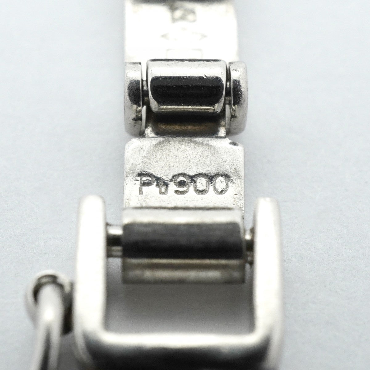 【6khe0052】喜平 ブレスレット Pt900 プラチナ 8面 トリプル 20.9cm 20.7g キヘイ【中古】メンズ レディース ユニセックス