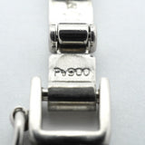 【6khe0052】喜平 ブレスレット Pt900 プラチナ 8面 トリプル 20.9cm 20.7g キヘイ【中古】メンズ レディース ユニセックス