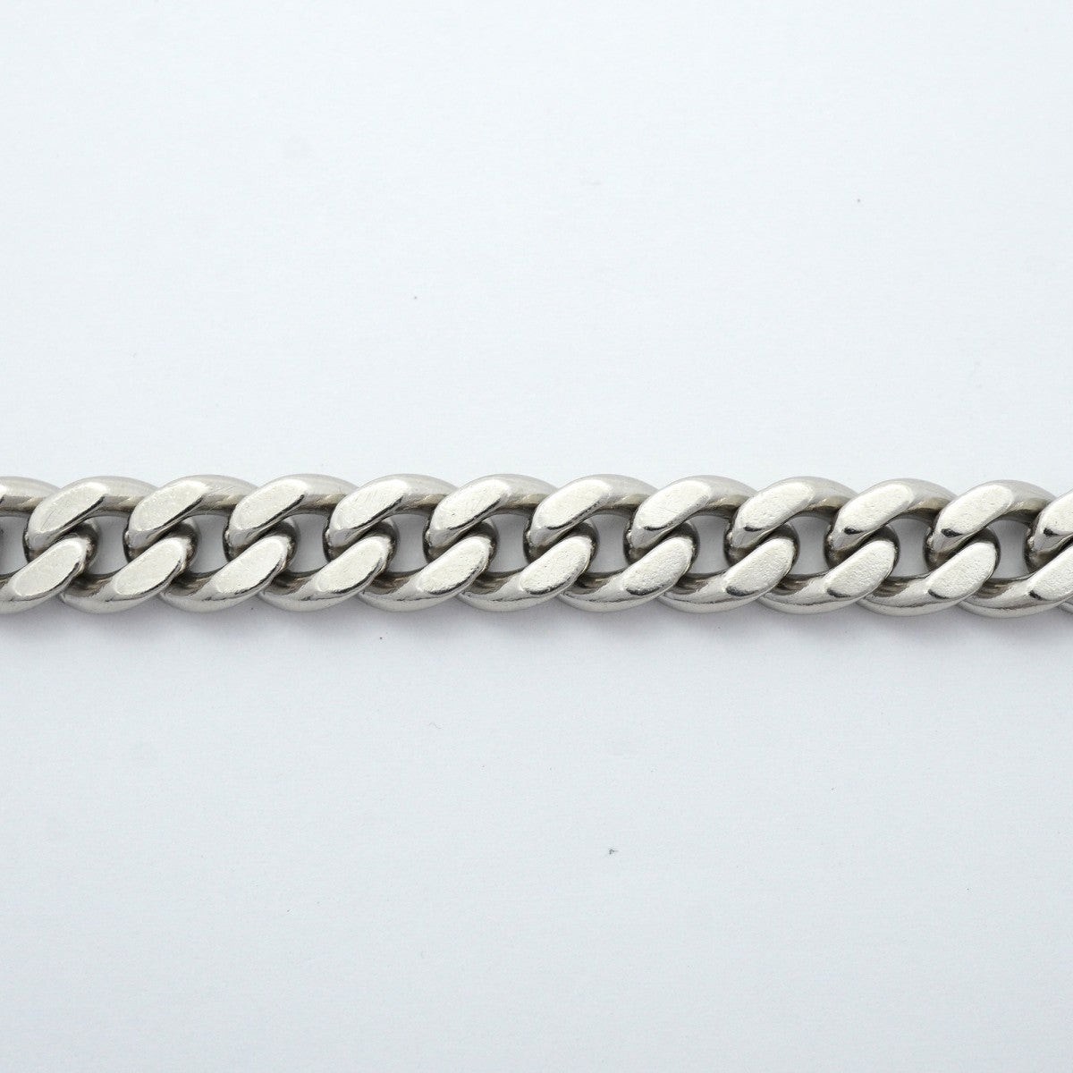 【6khe0053】喜平 ブレスレット Pt850 プラチナ 2面 シングル 21.3cm 49.7g キヘイ【中古】メンズ レディース ユニセックス