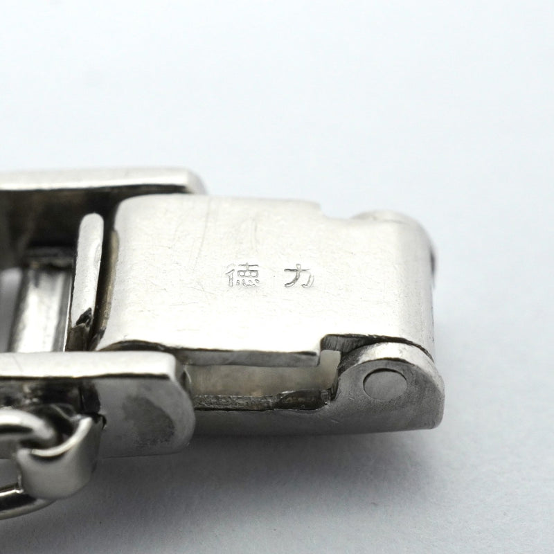 【6khe0053】喜平 ブレスレット Pt850 プラチナ 2面 シングル 21.3cm 49.7g キヘイ【中古】メンズ レディース ユニセックス
