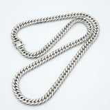 【6khe0055】喜平 ネックレス Pt850 プラチナ 6面 ダブル 50.7cm 100.3g キヘイ【中古】メンズ レディース ユニセックス