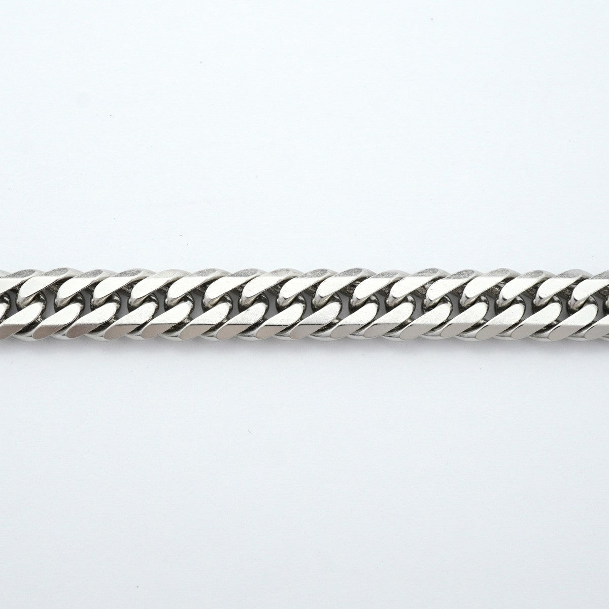 【6khe0055】喜平 ネックレス Pt850 プラチナ 6面 ダブル 50.7cm 100.3g キヘイ【中古】メンズ レディース ユニセックス