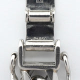 【6khe0055】喜平 ネックレス Pt850 プラチナ 6面 ダブル 50.7cm 100.3g キヘイ【中古】メンズ レディース ユニセックス