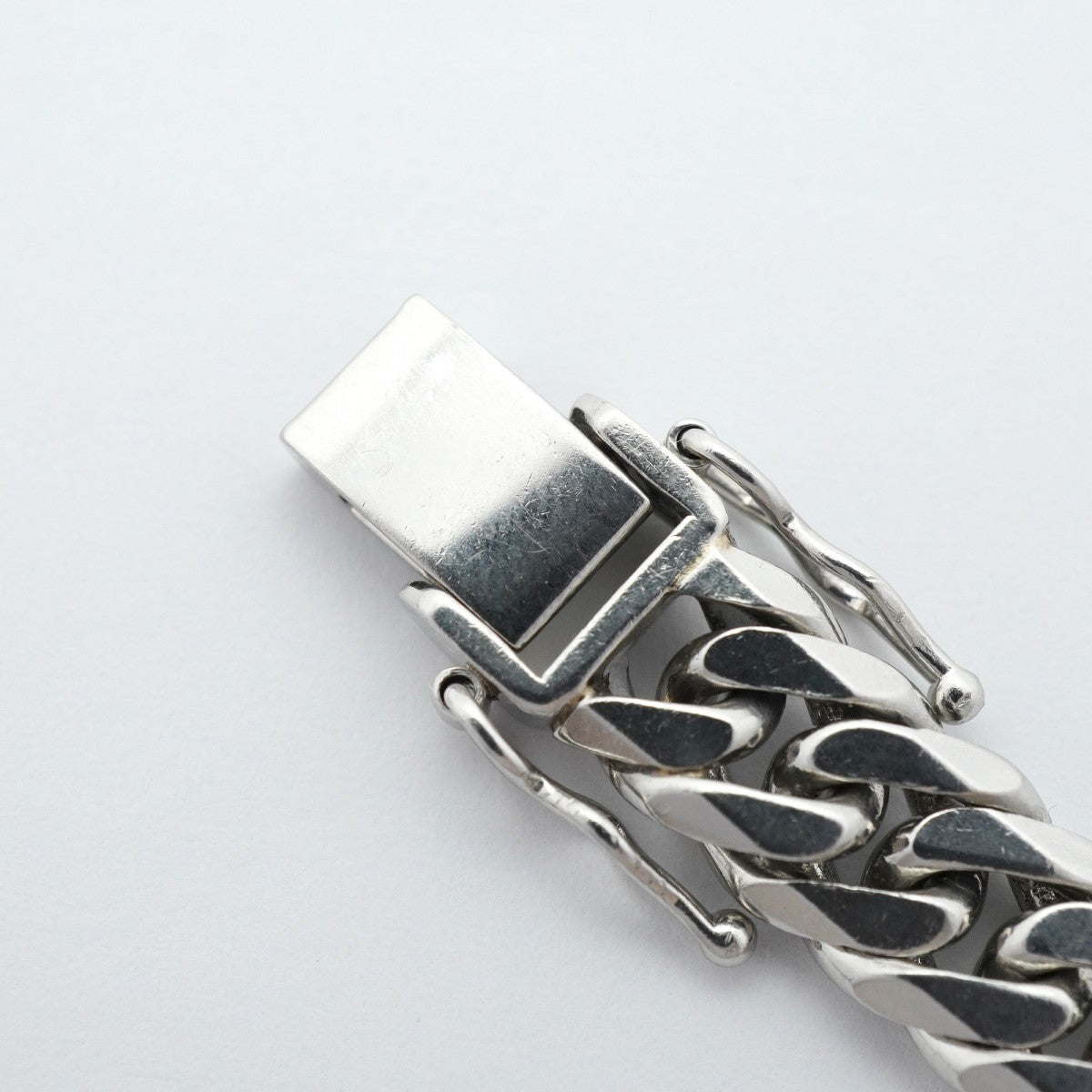 【6khe0055】喜平 ネックレス Pt850 プラチナ 6面 ダブル 50.7cm 100.3g キヘイ【中古】メンズ レディース ユニセックス