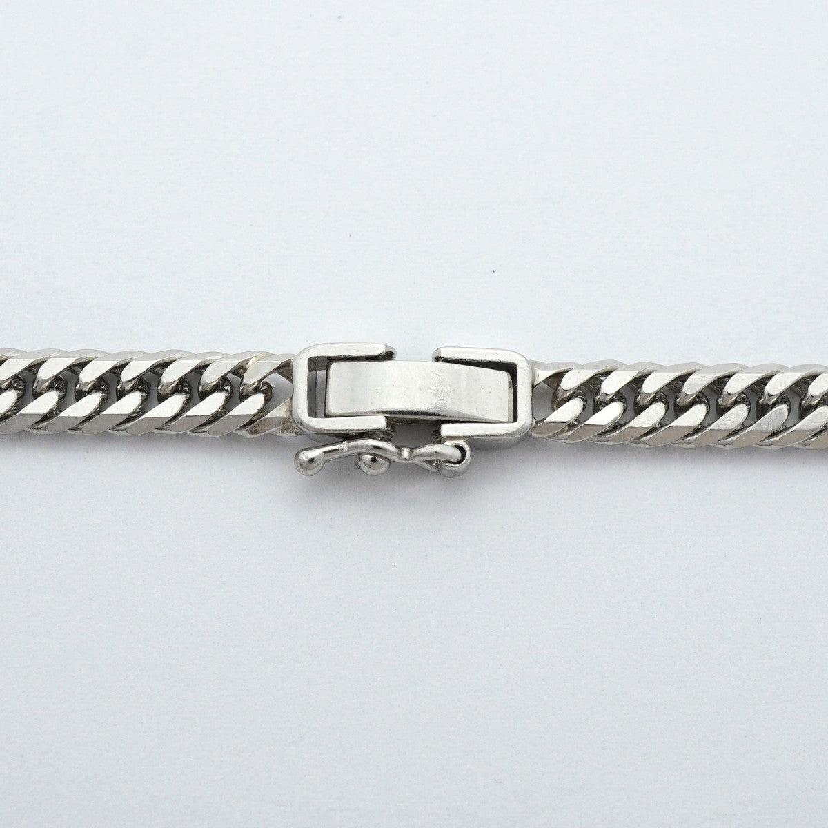 【6khe0056】喜平 ネックレス Pt850 プラチナ 6面 ダブル 60.3cm 37g キヘイ【中古】メンズ レディース ユニセックス