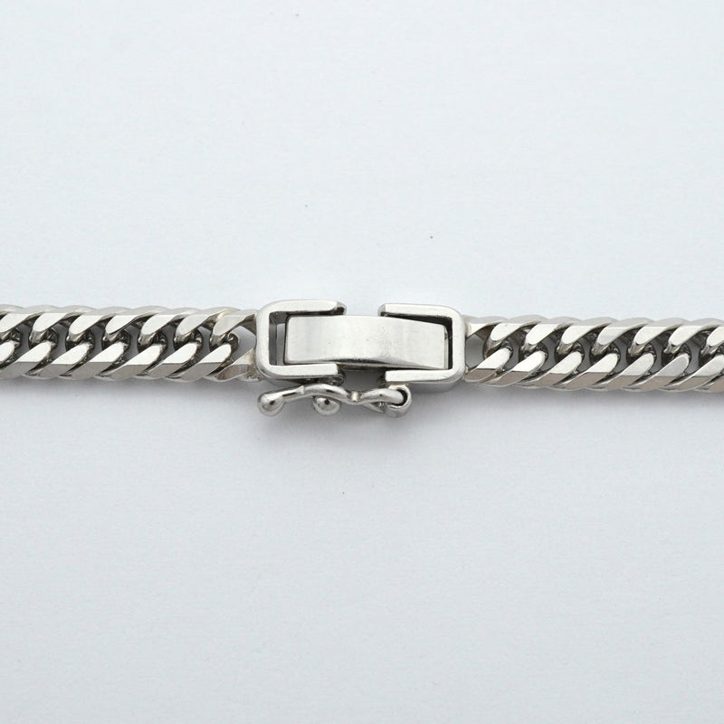【6khe0056】喜平 ネックレス Pt850 プラチナ 6面 ダブル 60.3cm 37g キヘイ【中古】メンズ レディース ユニセックス