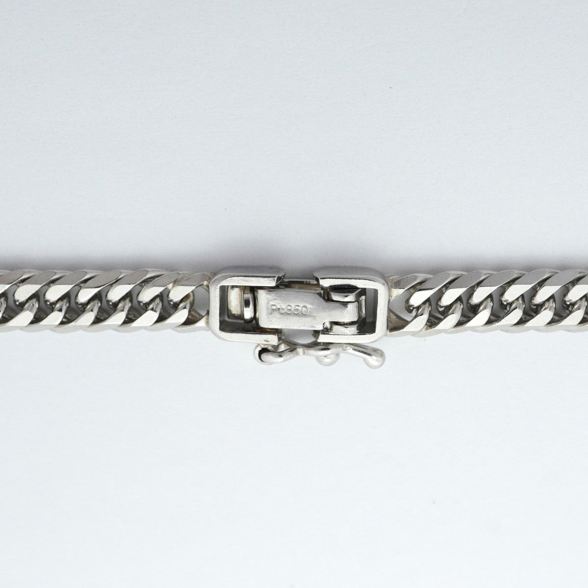 【6khe0056】喜平 ネックレス Pt850 プラチナ 6面 ダブル 60.3cm 37g キヘイ【中古】メンズ レディース ユニセックス