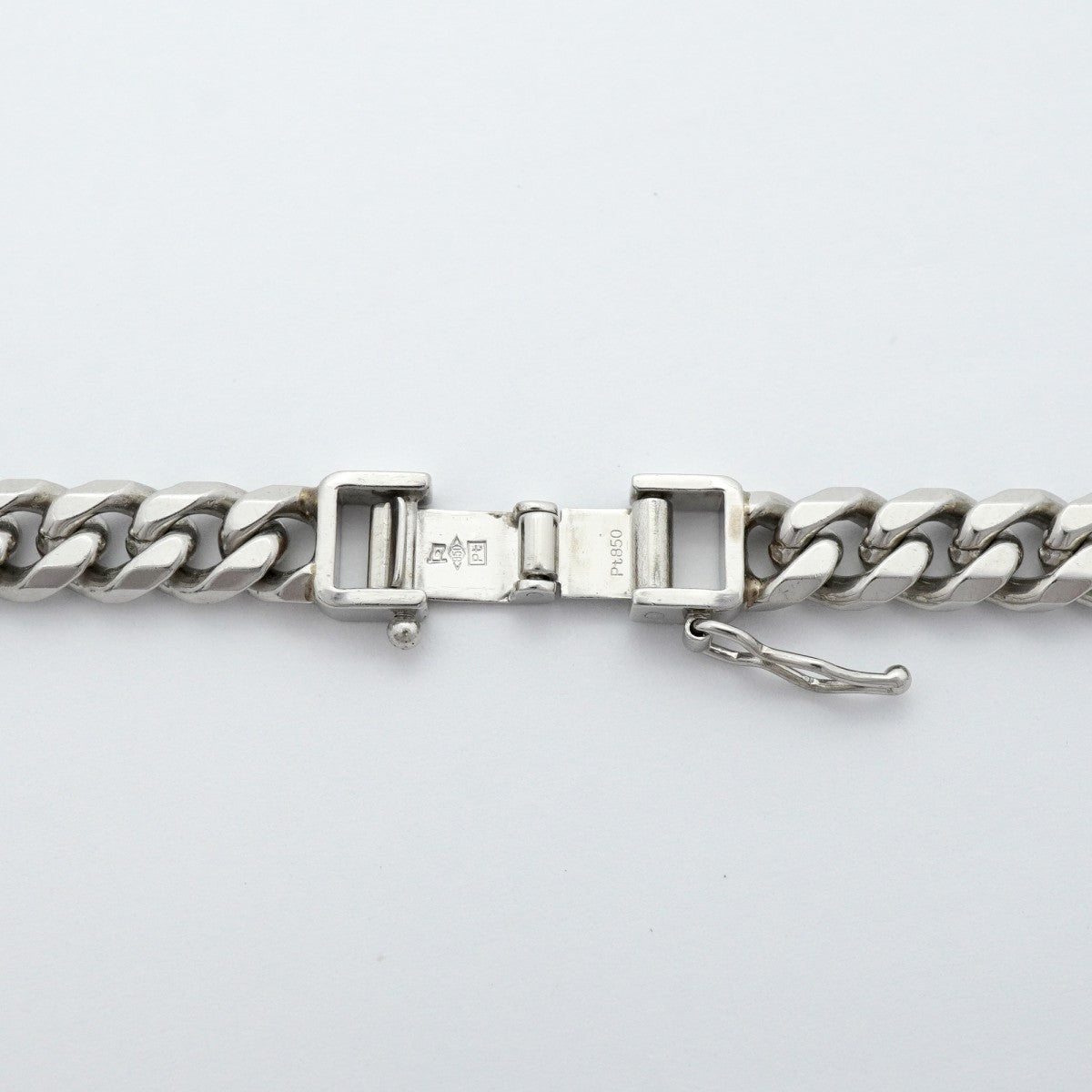 【6khe0057】喜平 ネックレス Pt850 プラチナ 8面 シングル 61.2cm 100.3g キヘイ【中古】メンズ レディース ユニセックス