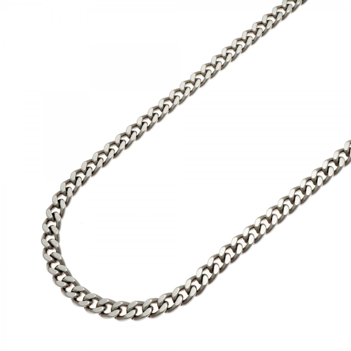 【6khe0058】喜平 ネックレス Pt850 プラチナ 2面 シングル 51.5cm 50.5g キヘイ【中古】メンズ レディース ユニセックス