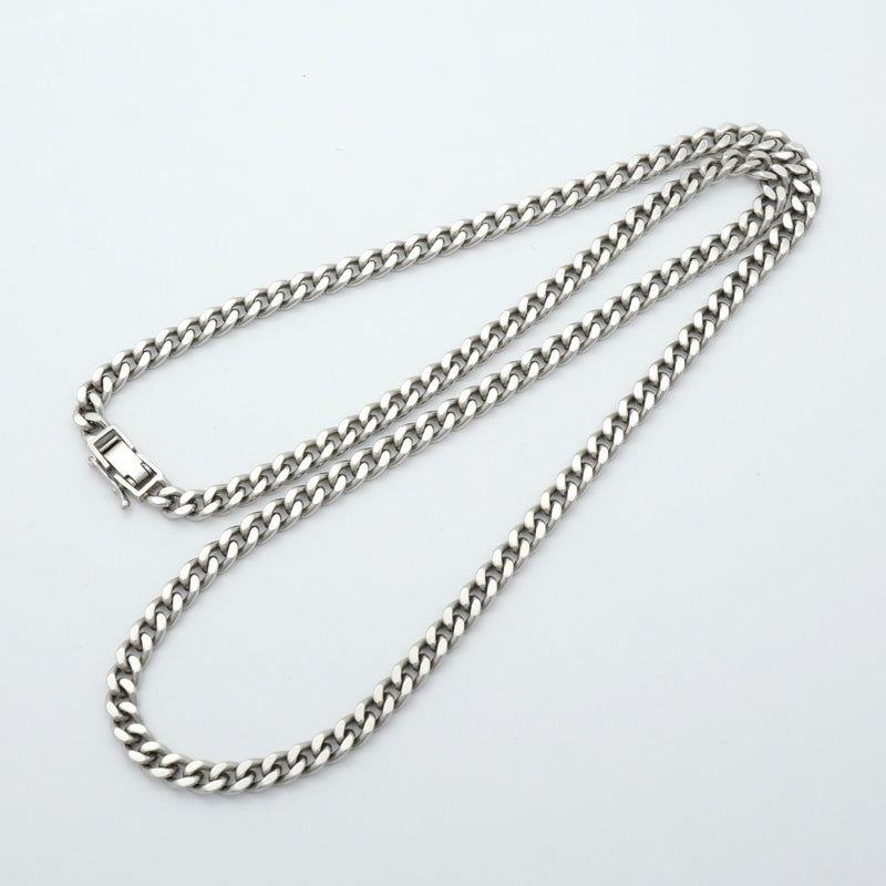 【6khe0058】喜平 ネックレス Pt850 プラチナ 2面 シングル 51.5cm 50.5g キヘイ【中古】メンズ レディース ユニセックス