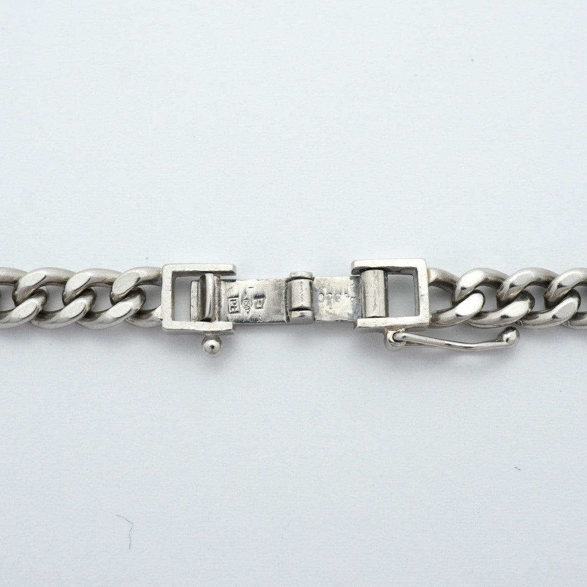 【6khe0058】喜平 ネックレス Pt850 プラチナ 2面 シングル 51.5cm 50.5g キヘイ【中古】メンズ レディース ユニセックス