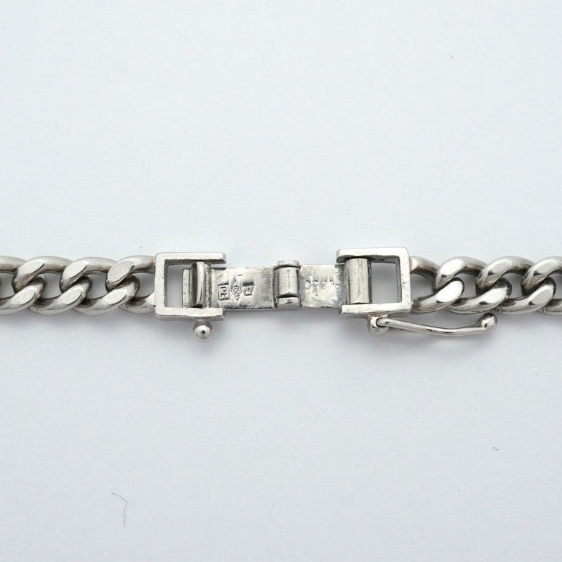 【6khe0058】喜平 ネックレス Pt850 プラチナ 2面 シングル 51.5cm 50.5g キヘイ【中古】メンズ レディース ユニセックス