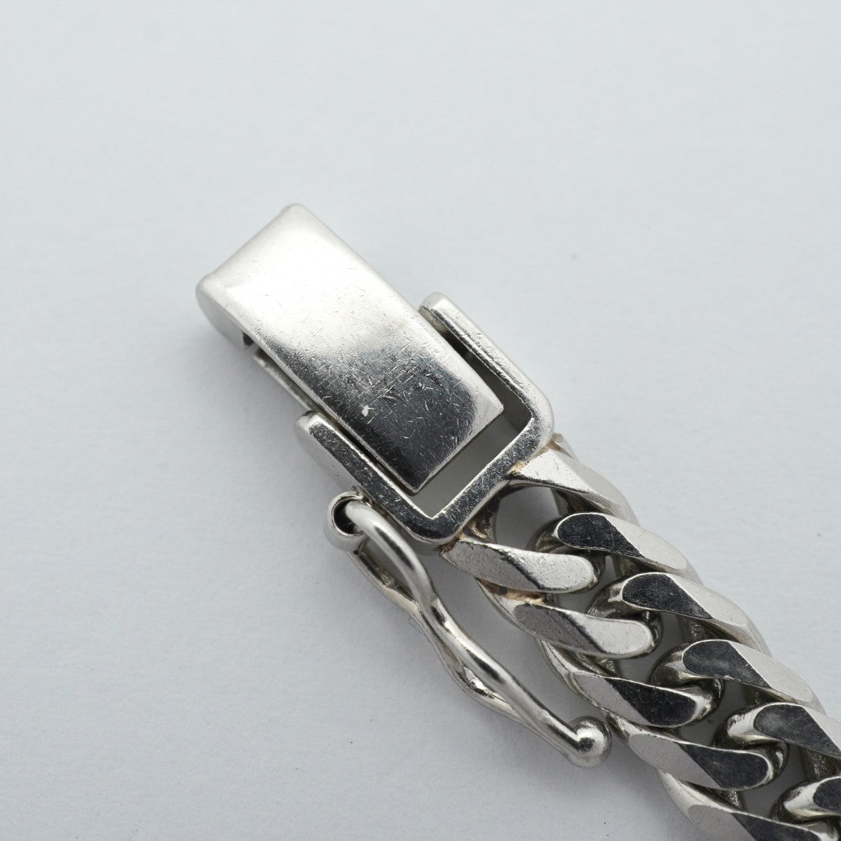 【6khe0059】喜平 ネックレス Pt850 プラチナ 6面 ダブル 50.5cm 50.4g キヘイ【中古】メンズ レディース ユニセックス