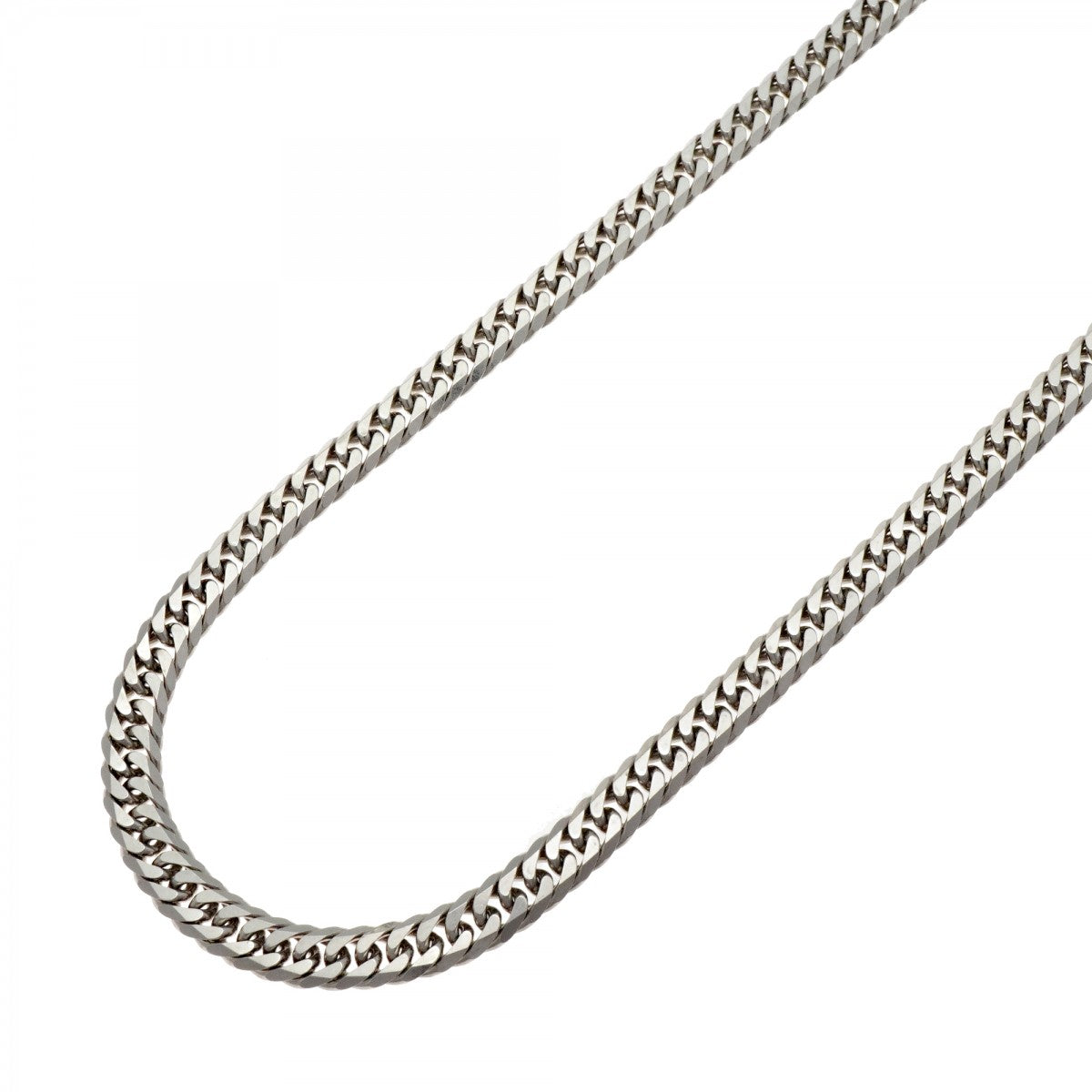 【6khe0059】喜平 ネックレス Pt850 プラチナ 6面 ダブル 50.5cm 50.4g キヘイ【中古】メンズ レディース ユニセックス