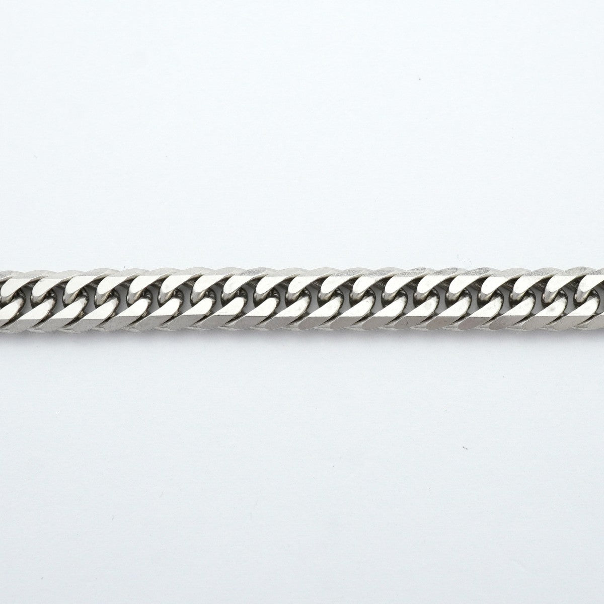 【6khe0059】喜平 ネックレス Pt850 プラチナ 6面 ダブル 50.5cm 50.4g キヘイ【中古】メンズ レディース ユニセックス