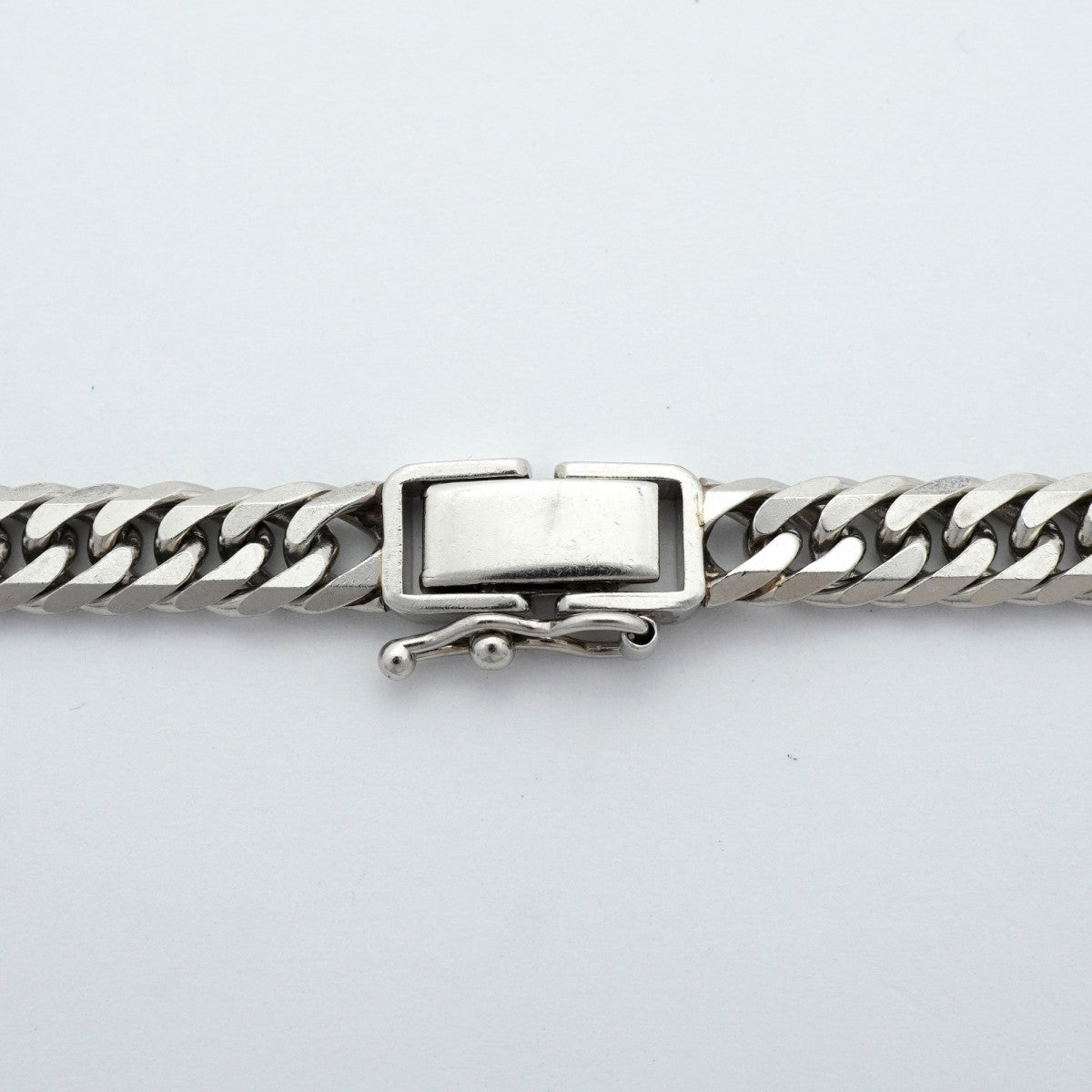 【6khe0059】喜平 ネックレス Pt850 プラチナ 6面 ダブル 50.5cm 50.4g キヘイ【中古】メンズ レディース ユニセックス