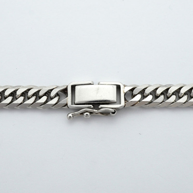 【6khe0059】喜平 ネックレス Pt850 プラチナ 6面 ダブル 50.5cm 50.4g キヘイ【中古】メンズ レディース ユニセックス
