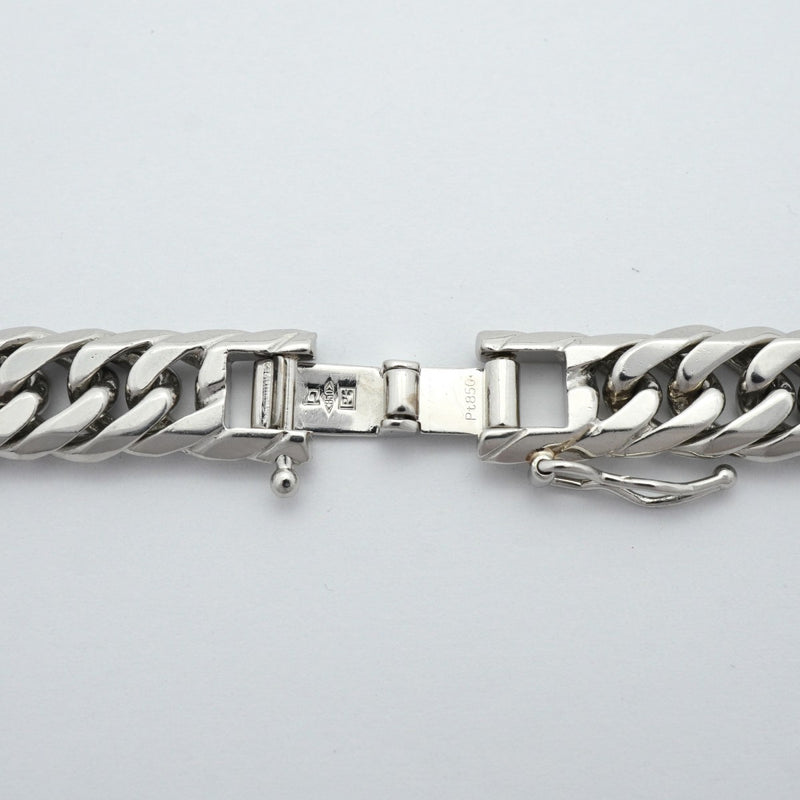 【6khe0061】喜平 ネックレス Pt850 プラチナ 6面 ダブル 50.5cm 99.4g キヘイ【中古】メンズ レディース ユニセックス