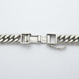 【6khe0063】喜平 ネックレス Pt850 プラチナ 6面 ダブル 60.6cm 100.4g キヘイ【中古】メンズ レディース ユニセックス