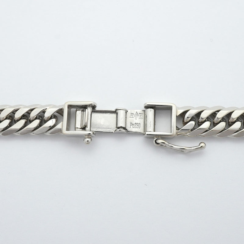 【6khe0063】喜平 ネックレス Pt850 プラチナ 6面 ダブル 60.6cm 100.4g キヘイ【中古】メンズ レディース ユニセックス