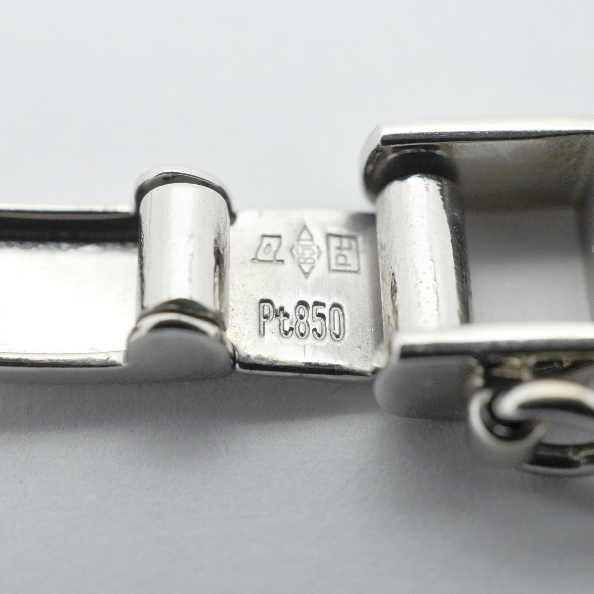 【6khe0063】喜平 ネックレス Pt850 プラチナ 6面 ダブル 60.6cm 100.4g キヘイ【中古】メンズ レディース ユニセックス