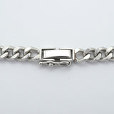 【6khe0064】喜平 ブレスレット Pt850 プラチナ 2面 シングル 18.4cm 20.4g キヘイ【中古】メンズ レディース ユニセックス