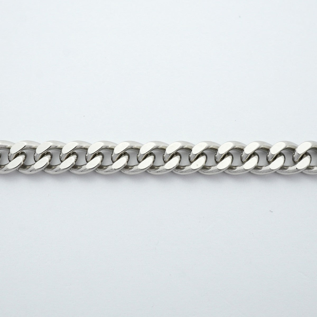【6khe0064】喜平 ブレスレット Pt850 プラチナ 2面 シングル 18.4cm 20.4g キヘイ【中古】メンズ レディース ユニセックス