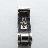 【6khe0064】喜平 ブレスレット Pt850 プラチナ 2面 シングル 18.4cm 20.4g キヘイ【中古】メンズ レディース ユニセックス