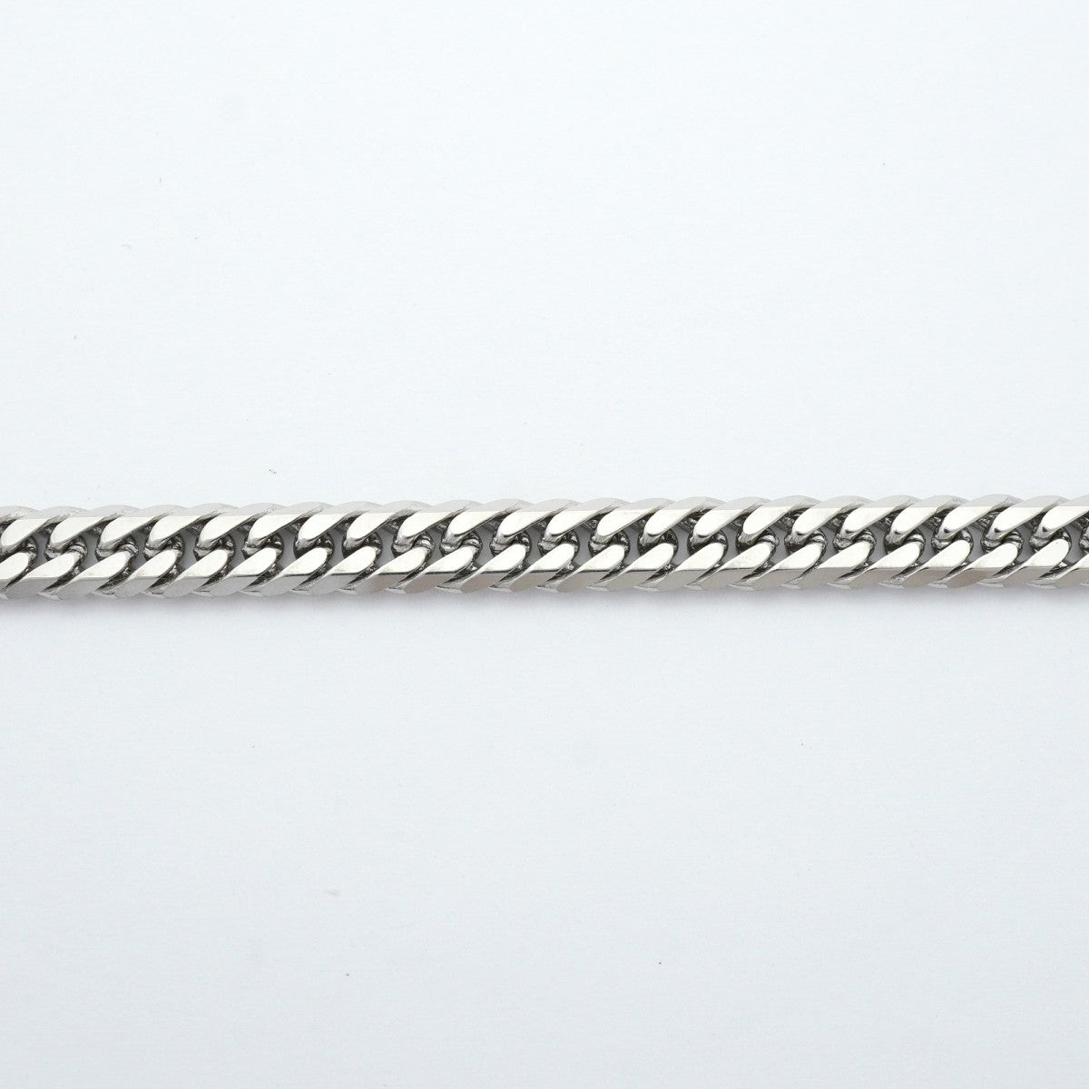 【6khe0066】喜平 ネックレス Pt850 プラチナ 6面 ダブル 60.3cm 62.6g キヘイ【中古】メンズ レディース ユニセックス