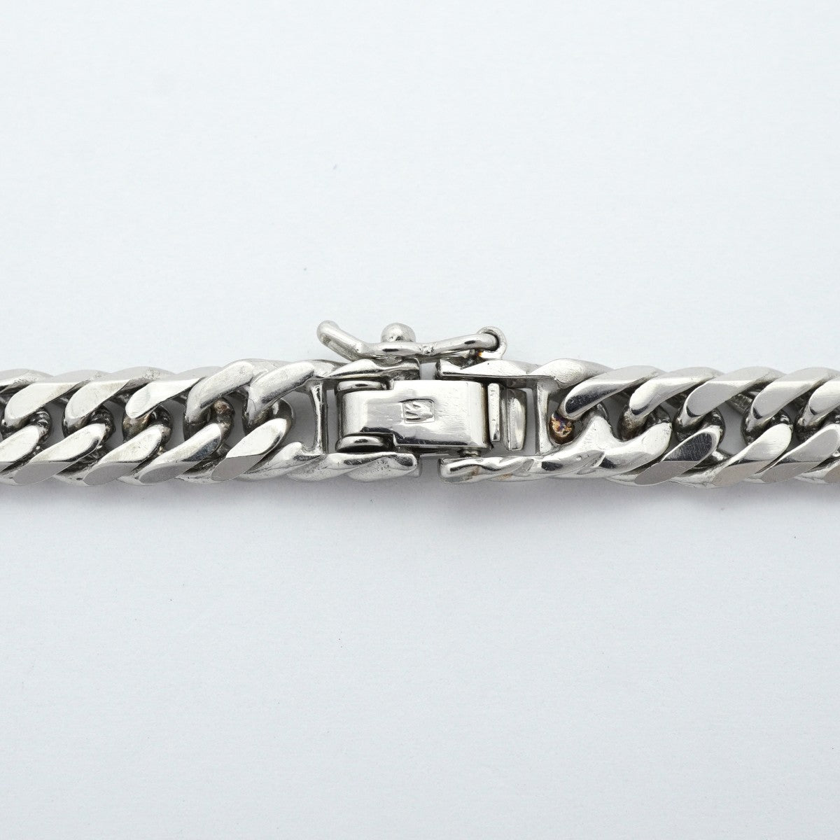 【6khe0066】喜平 ネックレス Pt850 プラチナ 6面 ダブル 60.3cm 62.6g キヘイ【中古】メンズ レディース ユニセックス