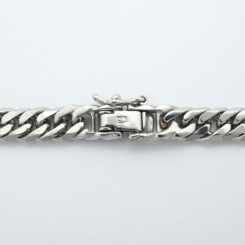 【6khe0066】喜平 ネックレス Pt850 プラチナ 6面 ダブル 60.3cm 62.6g キヘイ【中古】メンズ レディース ユニセックス