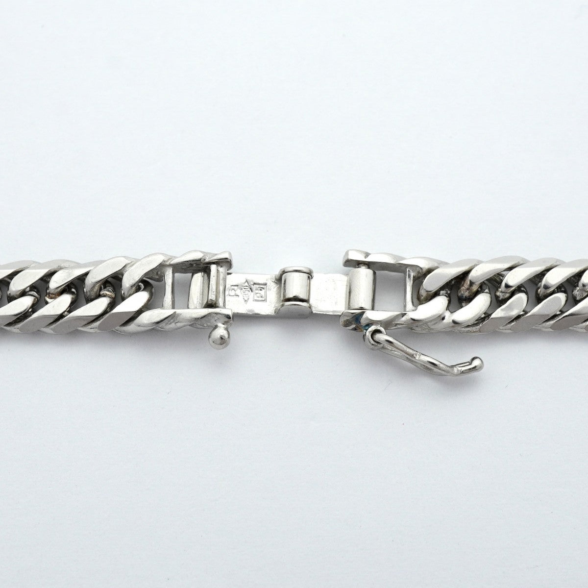 【6khe0066】喜平 ネックレス Pt850 プラチナ 6面 ダブル 60.3cm 62.6g キヘイ【中古】メンズ レディース ユニセックス
