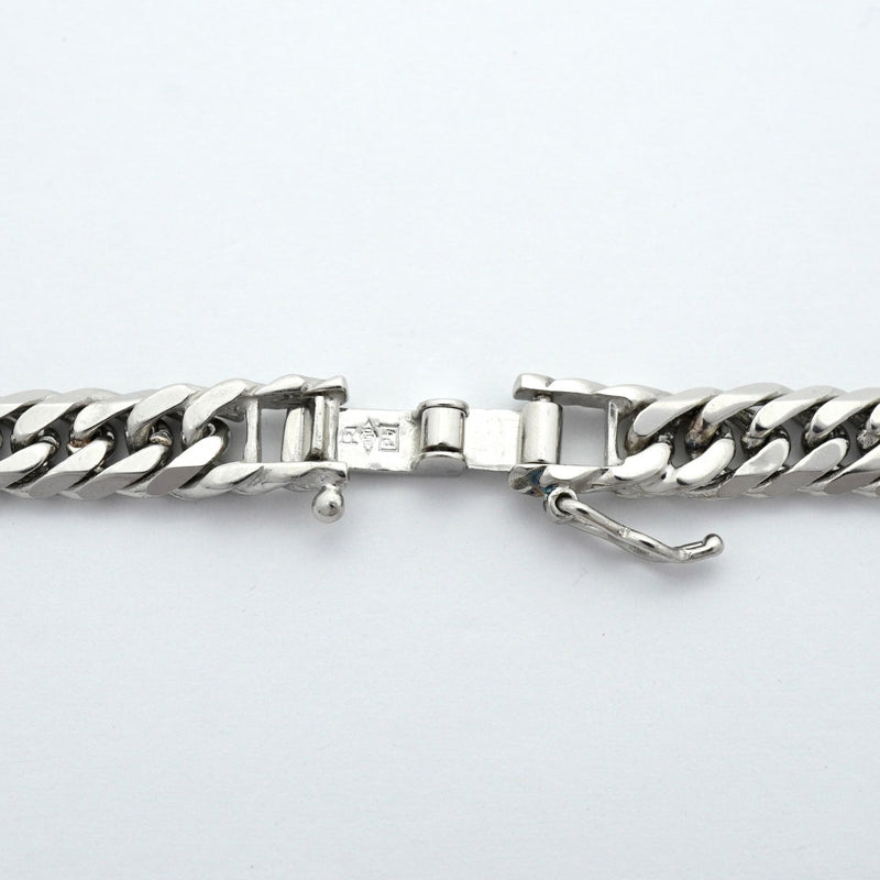 【6khe0066】喜平 ネックレス Pt850 プラチナ 6面 ダブル 60.3cm 62.6g キヘイ【中古】メンズ レディース ユニセックス