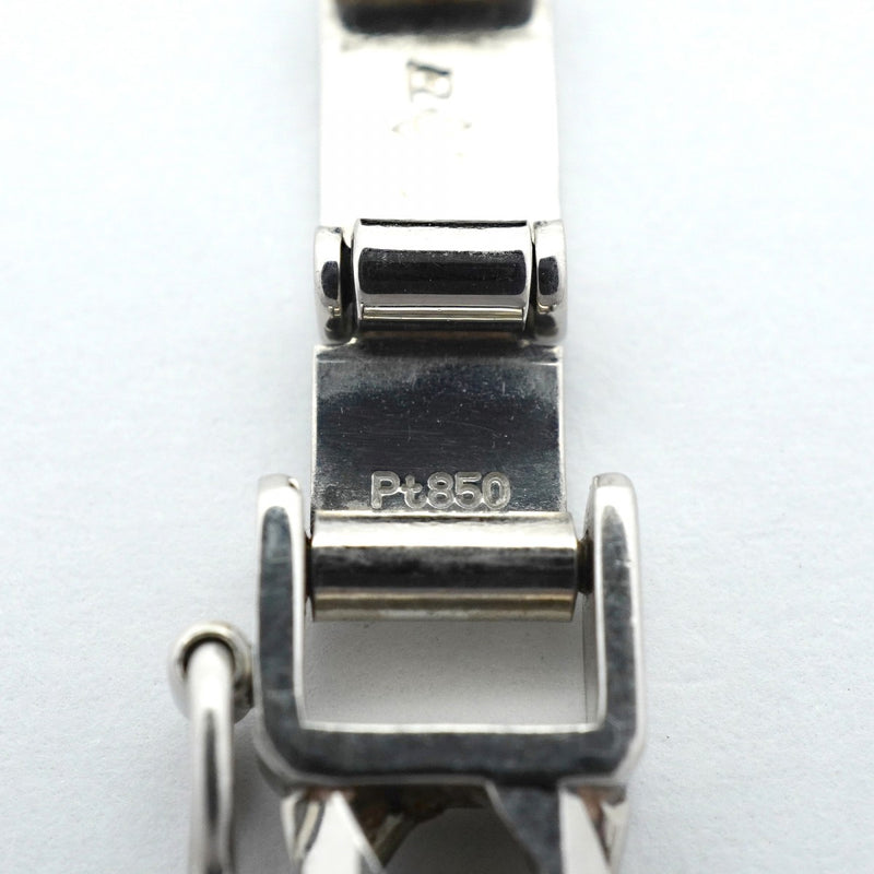 【6khe0067】喜平 ブレスレット Pt850 プラチナ 6面 ダブル 20.3cm 30.2g キヘイ【中古】メンズ レディース ユニセックス