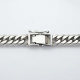 【6khe0067】喜平 ブレスレット Pt850 プラチナ 6面 ダブル 20.3cm 30.2g キヘイ【中古】メンズ レディース ユニセックス