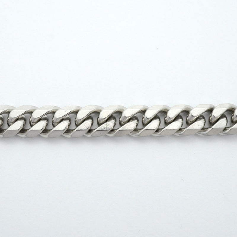 【6khe0068】喜平 ブレスレット Pt850 プラチナ 8面 シングル 20.7cm 50.4g キヘイ【中古】メンズ レディース ユニセックス