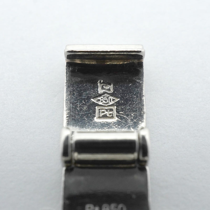 【6khe0068】喜平 ブレスレット Pt850 プラチナ 8面 シングル 20.7cm 50.4g キヘイ【中古】メンズ レディース ユニセックス
